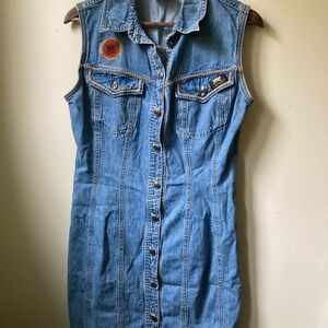 Denim Sleeveless Dress